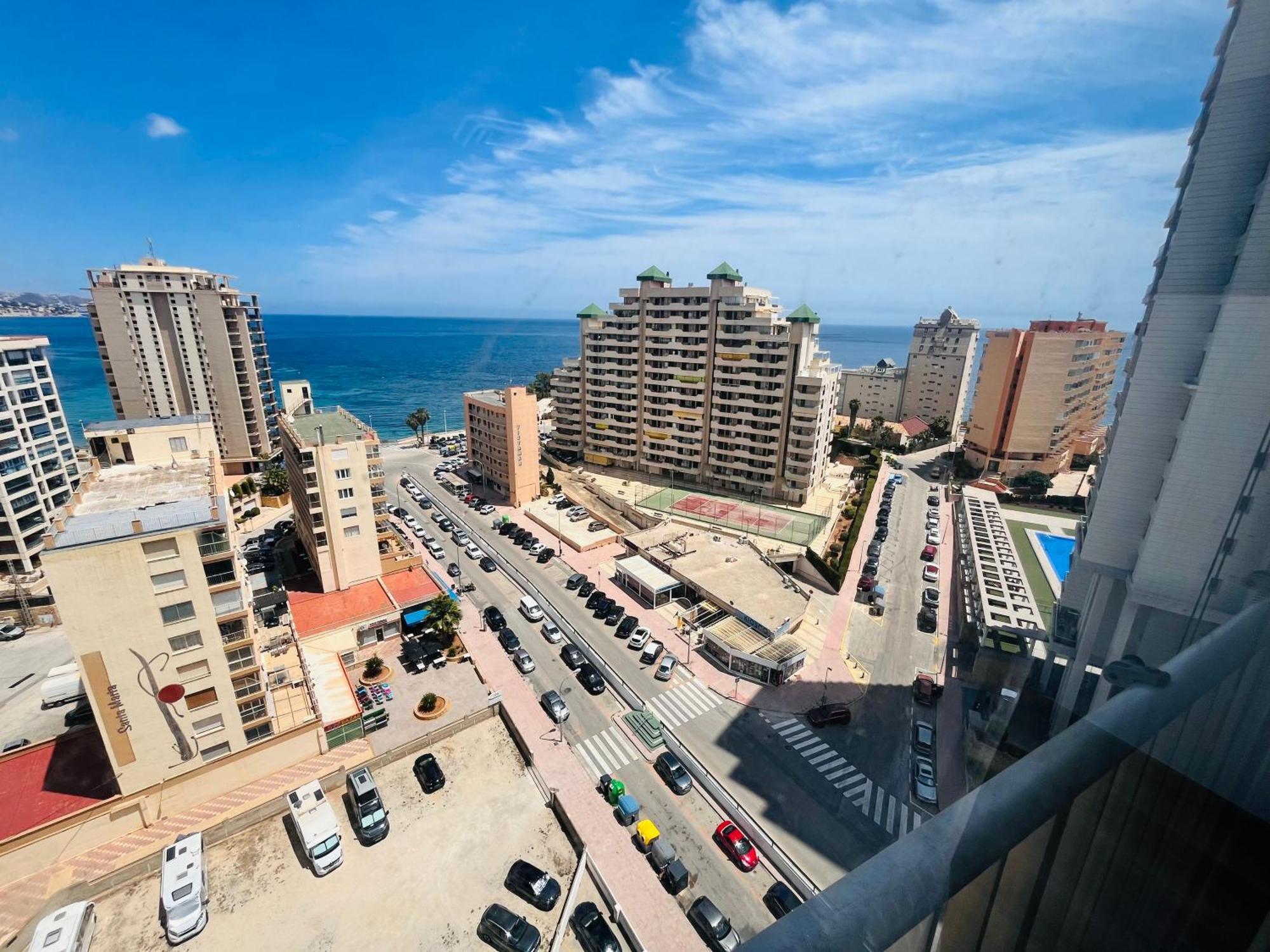 Calpe Apartamento Con Vistas Al Mar Impresionantes A 5 Min De La Playa Aire Wifi Parking Comunitario エクステリア 写真